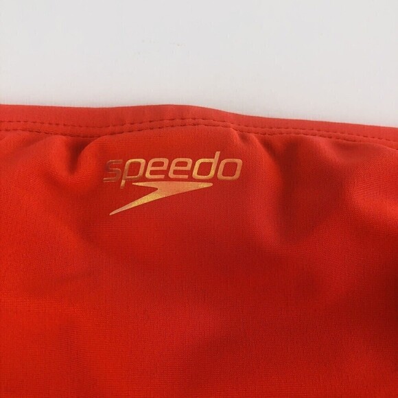 Speedo Womens 660 Hipster Bikini Bottoms UPF 50+ in Hot Coral Large - Picture 7 of 9